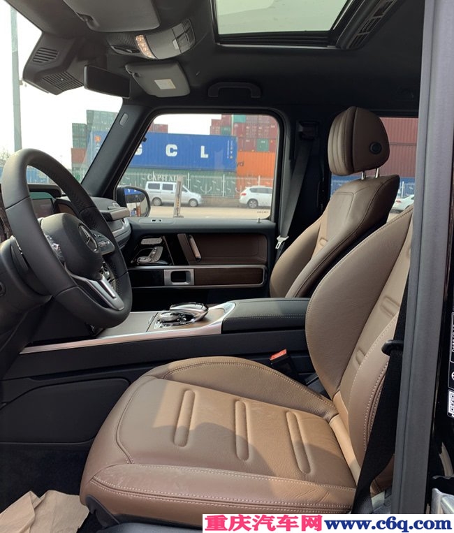 2019款奔驰G500欧规版 18轮/8气囊/单天窗现车184万劲惠