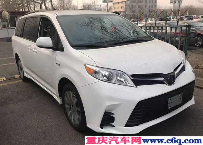 2019款丰田塞纳3.5L四驱版MPV 平行进口津城优享