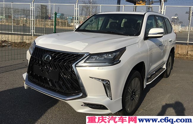 19款雷克萨斯LX570限量版 黑中网/前后包围现车154.5万