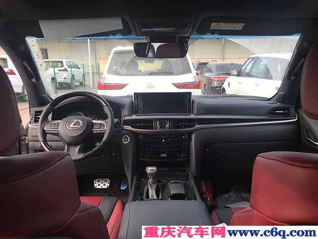 19款雷克萨斯LX570限量版 黑中网/前后包围现车154.5万