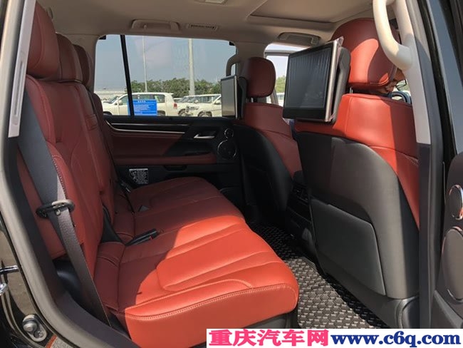 19款雷克萨斯LX570加规版 LED大灯/雷测/环影现车138万